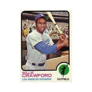 1973 Topps #639 Willie Crawford Sports Collectibles