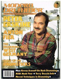 Modern Drummer Magazine (July 1987) Peter Erskine / Anton Fier / Kenny Aronoff  Prints  