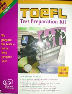 Toefl Test Preparation Kit Educational Testing Service 0070993047009 Books