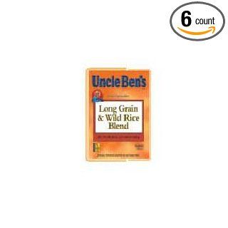 Rice Uncle Bens Long Grain & Wild 6 Case 36 Ounce