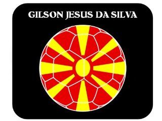 Gilson Jesus da Silva (Macedonia) Soccer Mouse Pad 