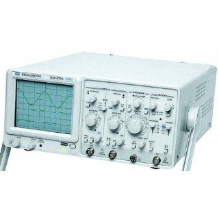 Instek GOS 622G General Purpose Analog Oscilloscope, 20MHz Bandwidth, 2 Channels, ALT Triggering, HoldOff Function Science Lab Oscilloscopes