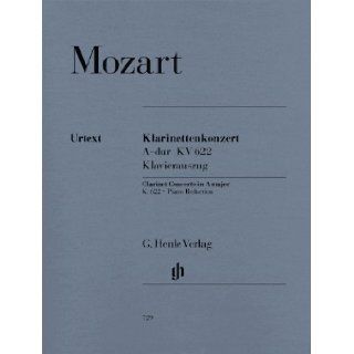 Mozart Clarinet Concerto A major K. 622 (Henle Music Folios) Henrik Wiese, Jan Philip Schulze Books