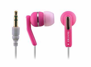 Sentry Neons Stereo Earbuds, HO623, Pink Electronics