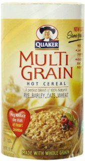 Quaker Multigrain Hot Cereal, 18 Ounce Packages (Pack of 6)  Oatmeal Breakfast Cereals  Grocery & Gourmet Food