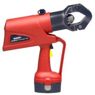 Burndy PAT644XT 18V Patriot Battery Actuated Hydraulic Self Contained Crimping Tool, 11 Ton Crimp Force, 3.7" Width, 14.9" Length, 14" Height Crimpers