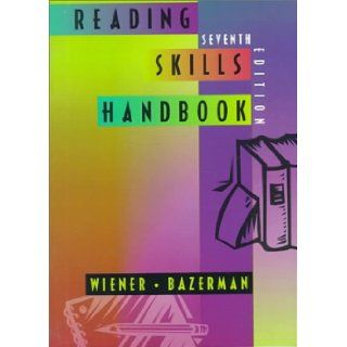 Reading Skills Handbook Harvey S. Wiener 9780395776414 Books
