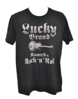 Lucky Brand Mens Rock 'n' Roll T Shirt (Medium) at  Mens Clothing store