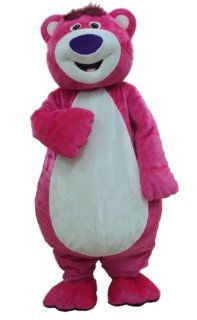 New Adult Size Suit Deluxe Pink Bears Fancy Mascot Costume  Mickey Mouse Mascot Costume  Sports & Outdoors