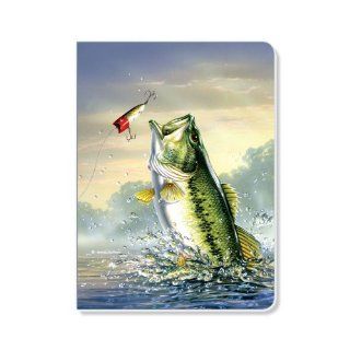 ECOeverywhere Throwin' the Plug Lure Journal, 160 Pages, 7.625 x 5.625 Inches, Multicolored (jr12289)  Hardcover Executive Notebooks 