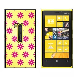 Flowers Pink   Snap On Hard Protective Case for Nokia Lumia 920 Cell Phones & Accessories