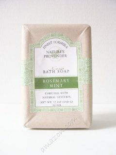 Nature's Provender Rosemary Mint Soap  Bath Soaps  Beauty