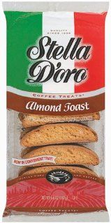 Stella D'oro, Almond Toast, 6.6oz Bag (Pack of 6)  Grocery & Gourmet Food