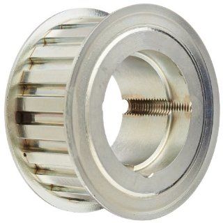 Gates TL22L100 PowerGrip Sintered Steel Timing Pulley, 3/8" Pitch, 22 Groove, 2.626" Pitch Diameter, 1/2" to 1" Bore Range, For 1" Width Belt
