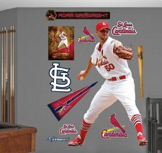 Fathead St. Louis Cardinals Adam Wainwright Wall Decals Sports & Outdoors