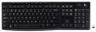 Logitech Wireless Keyboard K270 with Long Range Wireless Electronics
