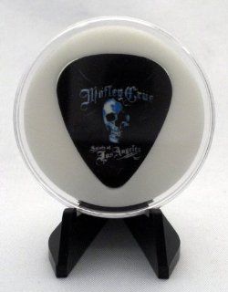 Motley Crue "Gray SOLA Skull" Guitar Pick With Display Case & Easel   100% MADE IN USA 