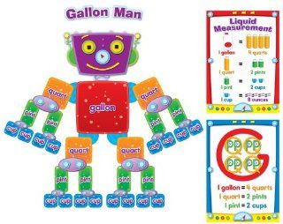 Carson Dellosa Gallon Man Bulletin Board Set (110199)  Themed Classroom Displays And Decoration 