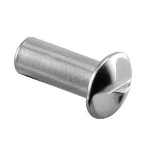 Prime Line Products 651 0454 One Way Barrel Nut, Number 10 24 x 5/8 Inch, Chrome