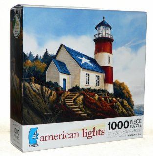 Ceaco American Lights "Liberty's Light" 1000 Piece Jigsaw Puzzle Toys & Games