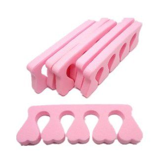 WM KING 6pcs Fashion & Useful Nail Separation Cotton Manicure Tool (Pink)  Nail Art  Beauty