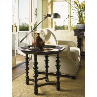 Tommy Bahama Home Kingstown Plantation Accent Table in Tamarind   End Tables