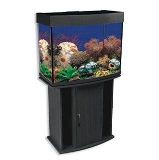 Penn Plax North Star Bow Front Aquarium and Stand, 45 gallon  Pet Care Products 