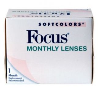 Focus Softcolors Contact Lenses (6 lenses/box   1 box)