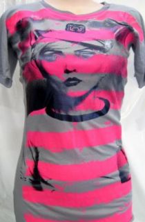 Mosquitohead 'BLONDIE' FOIL STRIPE T SHIRT  Small Clothing