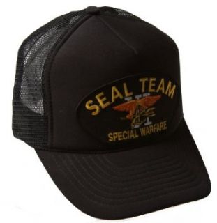 Embroidery Patch 3D Military Trucker Hat, Seal Team Special Warfare at  Mens Clothing store