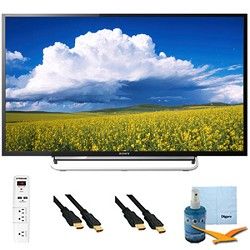 Sony 60 1080p LED Smart HDTV Motionflow XR 480 Plus Hook Up Bundle   KDL60W630B