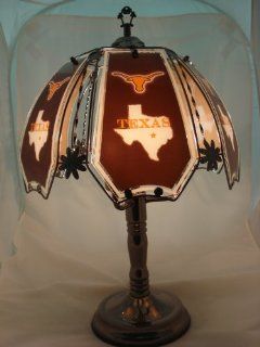 NEW Texas Longhorns 24" 6 Panel Touch Lamp NIB NR 632C TXL   Table Lamps  