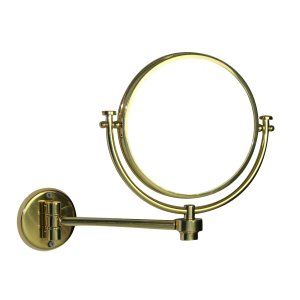 Allied Brass WM 5 2X BBR Brushed Bronze Universal 8 Inch Mirror 2x Mag Extendabl