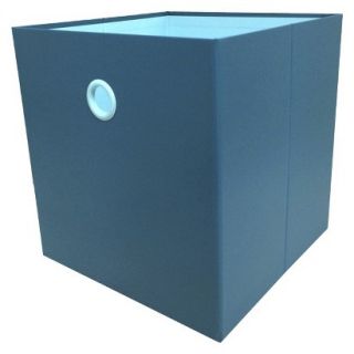 Room Essentials 10.5 Foldable Bin   Set of 2   Blue