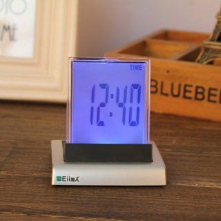Eiiox Large Digital LED LCD Display Screen Desk Alarm Clock/nice Christmas Present   Projection Clocks