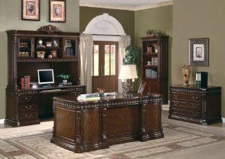 72in Double Pedestal Executive Desk by Regal Manor Furniture 800800   Home Office Desks