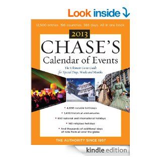 Chase's Calendar of Events 2013 eBook Editors of Chase's Calendar of Events Kindle Store