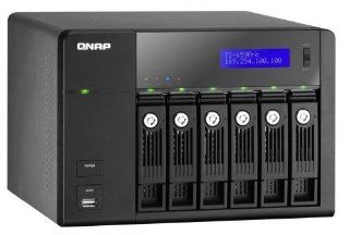 QNAP Pro 6 Bay Desktop Network Attached Server TS 659 Electronics