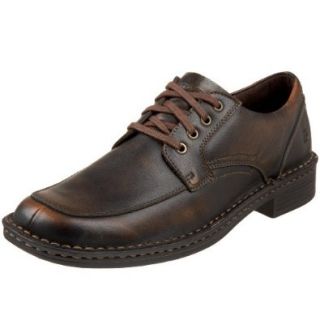 Skechers Men's Confidence Dress Oxford, Brown, 6.5 M US Boots Shoes