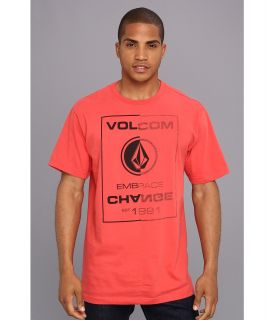 Volcom Contract S/S Tee Mens T Shirt (Red)