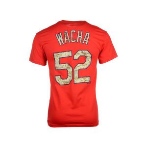 St. Louis Cardinals Michael Wacha Majestic MLB Camo Player T Shirt