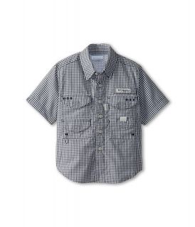 Columbia Kids Super Bonehead S/S Shirt Boys Short Sleeve Button Up (Gray)