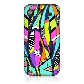 Head Case Designs Colour Splash Neon Feathers Hard Back Case Cover for Samsung Galaxy S I9000 I9001 Cell Phones & Accessories