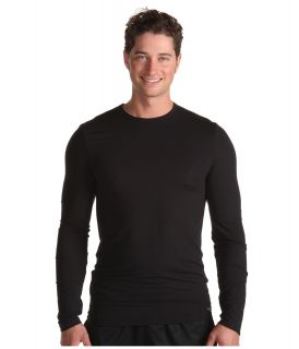 Calvin Klein Underwear Micro Modal Sleepwear L/S Crew Mens Pajama (Black)