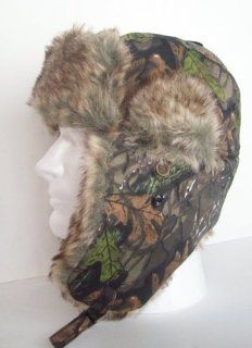 Faux Fur Bomber Hat Wood Camouflage Toys & Games