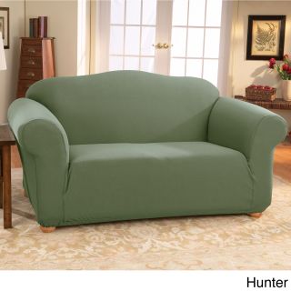 Sure Fit Stretch Honeycomb Hunter Sofa Slipcover