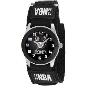 Brooklyn Nets Game Time Pro Rookie Kids Watch Black
