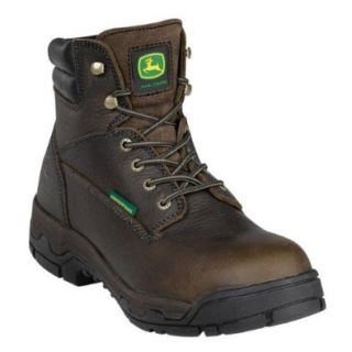 John Deere Men's 6 Inch WP Lace Up Industrial And Construction Shoes 