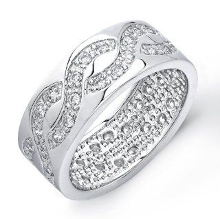 Sterling Silver Twist Ring Jewelry