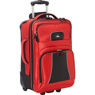 Elevate 22 Carry On Wheeled Upright Red/Silver/Black EXCLUSIVE COLO
